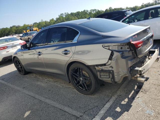 JN1EV7AP6JM360155 - 2018 INFINITI Q50 LUXE GRAY photo 2