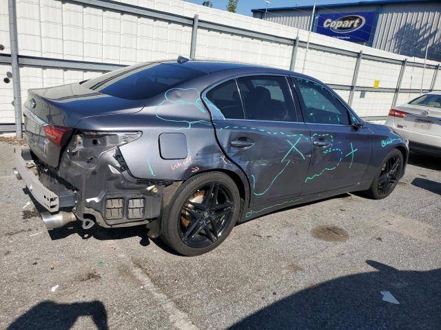 JN1EV7AP6JM360155 - 2018 INFINITI Q50 LUXE GRAY photo 3