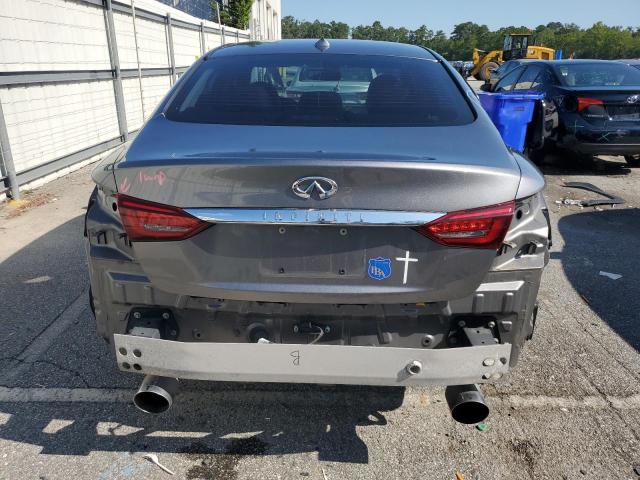 JN1EV7AP6JM360155 - 2018 INFINITI Q50 LUXE GRAY photo 6