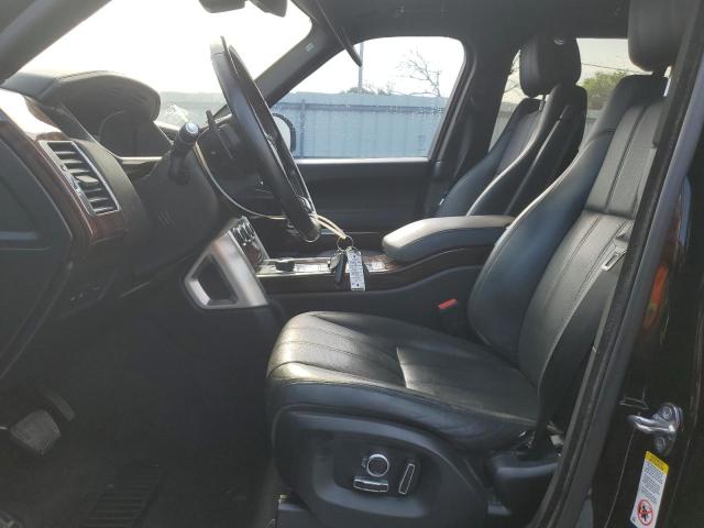 SALGS2FV8HA370277 - 2017 LAND ROVER RANGE ROVE HSE BLACK photo 7