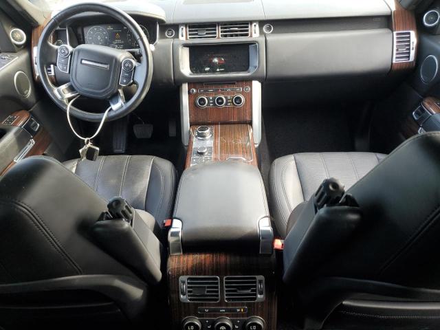 SALGS2FV8HA370277 - 2017 LAND ROVER RANGE ROVE HSE BLACK photo 8