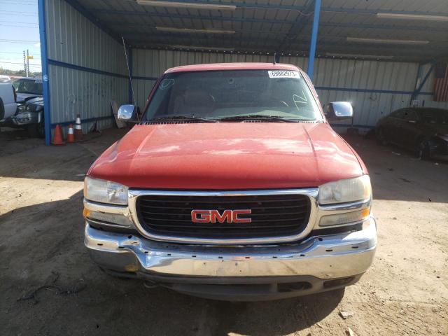 2GTEK19T911294765 - 2001 GMC NEW SIERRA K1500 RED photo 5