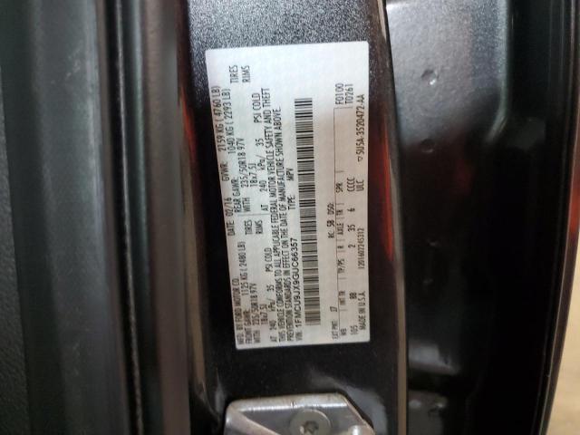 1FMCU9JX9GUC66357 - 2016 FORD ESCAPE TITANIUM GRAY photo 13