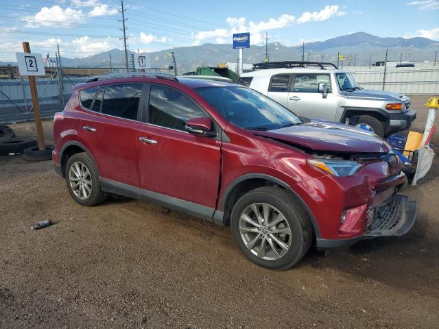 2T3YFREV4JW438088 - 2018 TOYOTA RAV4 LIMITED Qırmızı foto 4