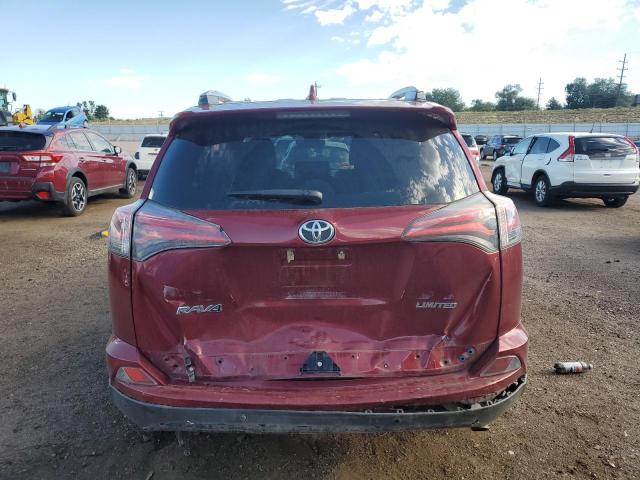 2T3YFREV4JW438088 - 2018 TOYOTA RAV4 LIMITED Qırmızı foto 6