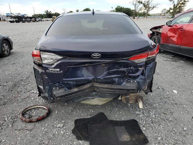 5YFEPMAE3MP158377 - 2021 TOYOTA COROLLA LE BLUE photo 6
