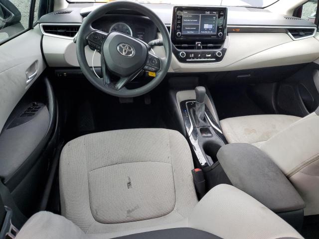 5YFEPMAE3MP158377 - 2021 TOYOTA COROLLA LE BLUE photo 8