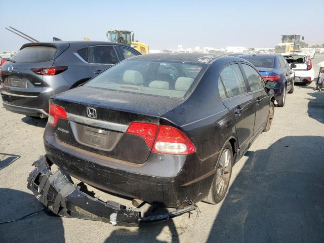 2HGFA1F8XBH527201 - 2011 HONDA CIVIC EX BLACK photo 3