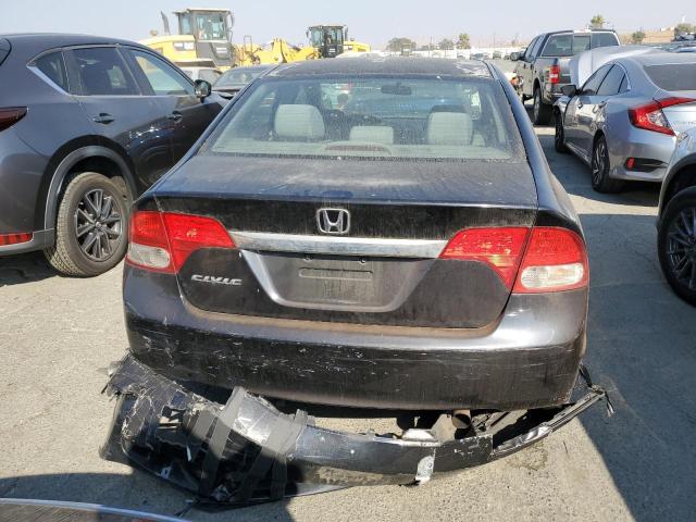 2HGFA1F8XBH527201 - 2011 HONDA CIVIC EX BLACK photo 6