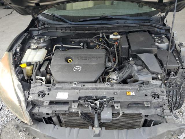 JM1BL1VF6B1361586 - 2011 MAZDA 3 I GRAY photo 11