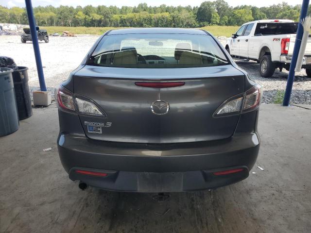 JM1BL1VF6B1361586 - 2011 MAZDA 3 I GRAY photo 6