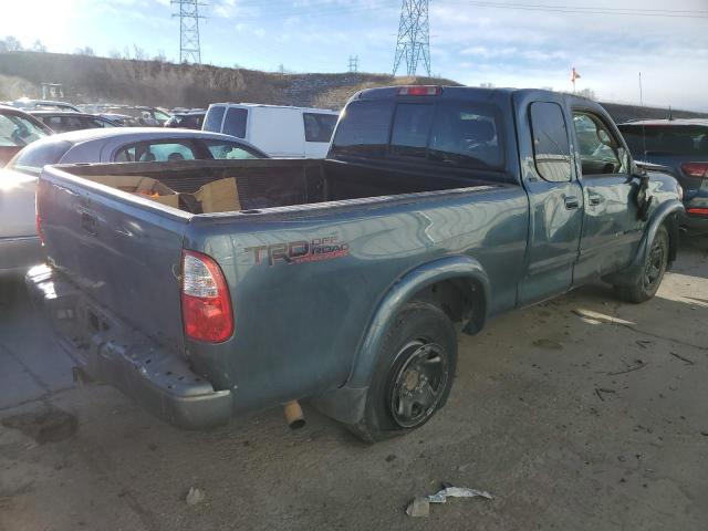 5TBBT44136S478700 - 2006 TOYOTA TUNDRA ACCESS CAB SR5 BLUE photo 3