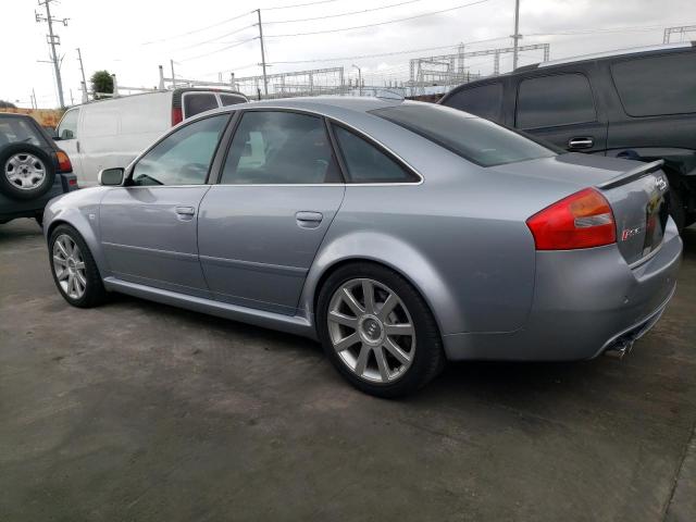 WUAPV64B93N905619 - 2003 AUDI RS6 SILVER photo 2