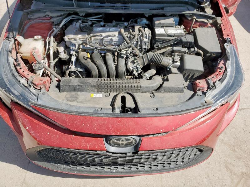5YFEPRAE4LP118577 - 2020 TOYOTA COROLLA LE წითელი ფოტო 11