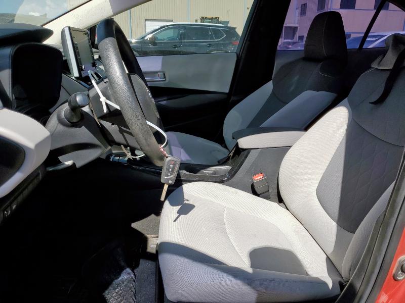 5YFEPRAE4LP118577 - 2020 TOYOTA COROLLA LE წითელი ფოტო 7