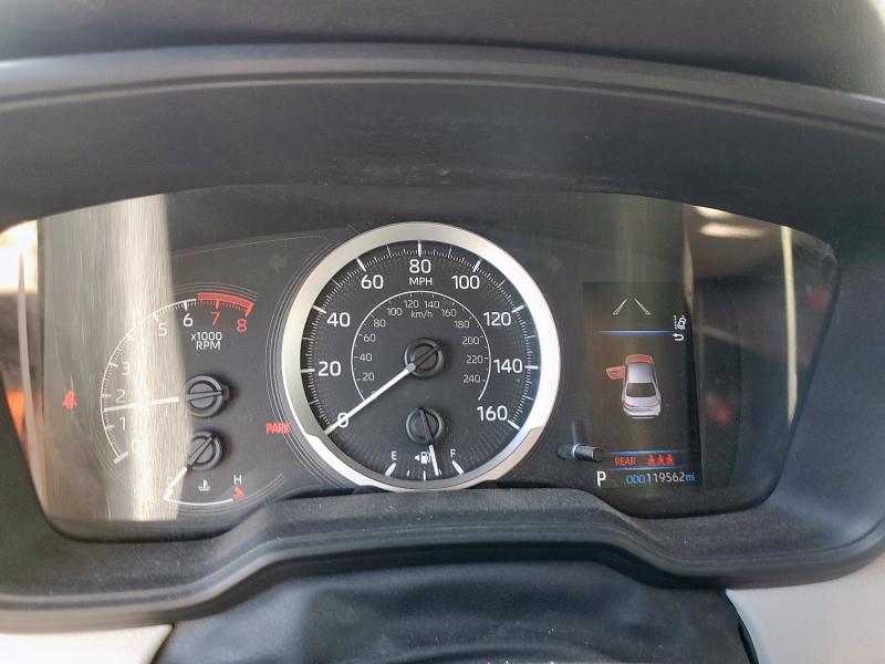 5YFEPRAE4LP118577 - 2020 TOYOTA COROLLA LE წითელი ფოტო 9