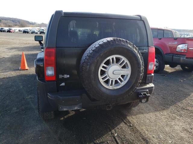 5GTEN13E998108600 - 2009 HUMMER H3 BLACK photo 6