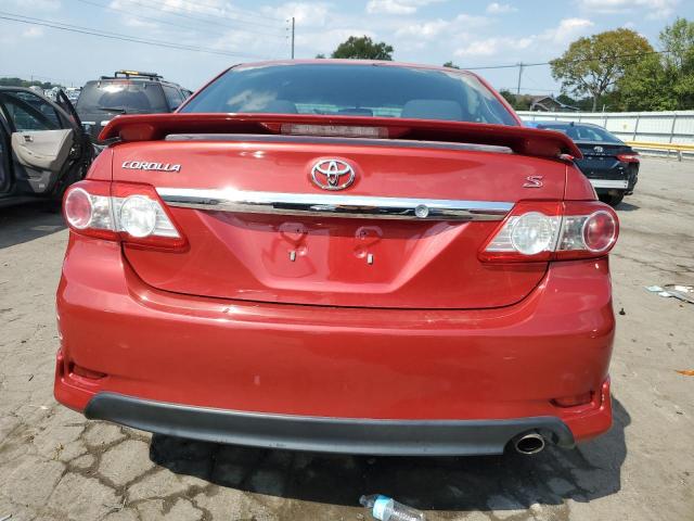 2T1BU4EE0CC915692 - 2012 TOYOTA COROLLA BASE MAROON photo 6