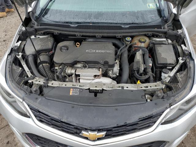 3G1BE6SM3HS522843 - 2017 CHEVROLET CRUZE LT 银色 照片 11