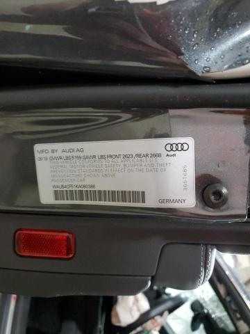 WAUB4CF51KA080386 - 2019 AUDI S5 PREMIUM PLUS 石墨色 照片 12