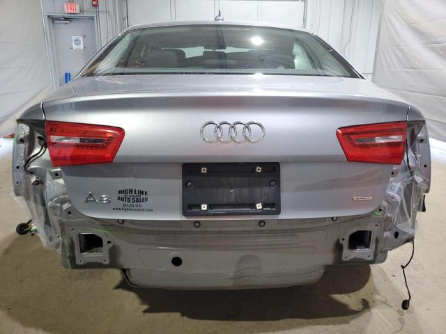 WAUGFAFC6FN027989 - 2015 AUDI A6 PREMIUM PLUS SILVER photo 6