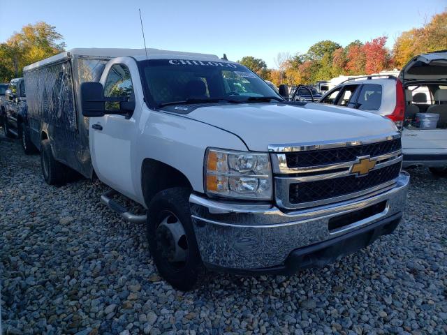 1GB3C0CG4BF144541 - 2011 CHEVROLET SILVERADO C3500 LT WHITE photo 4