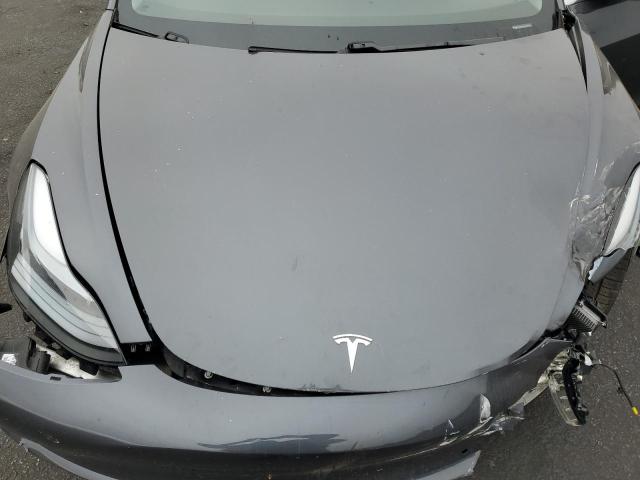 5YJ3E1EA2JF045577 - 2018 TESLA MODEL 3 Graphite photo 11