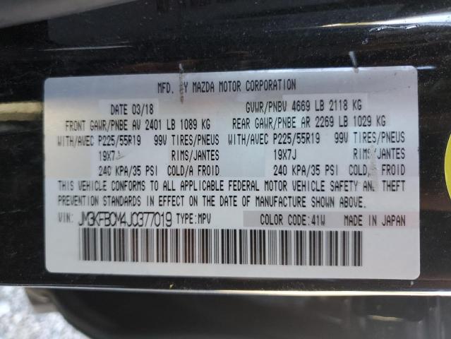 JM3KFBCM4J0377019 - 2018 MAZDA CX-5 TOURING 黑色 照片 13