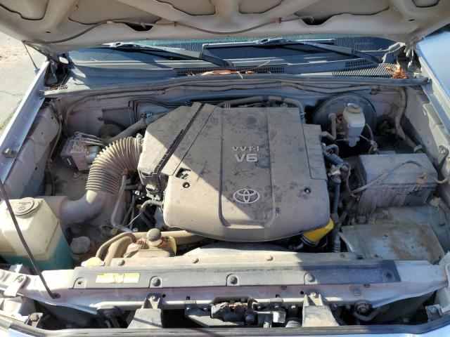5TEUU42N17Z444715 - 2007 TOYOTA TACOMA ACCESS CAB ვერცხლისფერი ფოტო 11