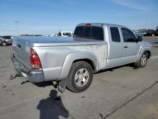 5TEUU42N17Z444715 - 2007 TOYOTA TACOMA ACCESS CAB ვერცხლისფერი ფოტო 3