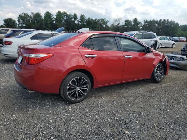 2T1BURHEXFC444471 - 2015 TOYOTA COROLLA L RED photo 3
