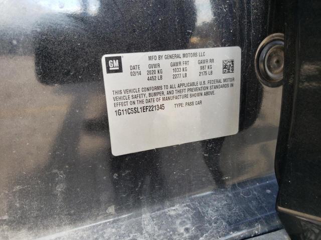 1G11C5SL1EF221345 - 2014 CHEVROLET MALIBU 1LT 黑色 照片 13