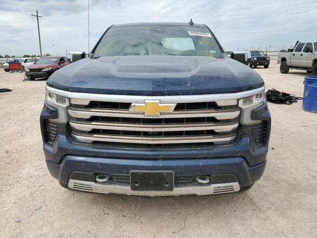 2GCUDJED3N1502570 - 2022 CHEVROLET SILVERADO K1500 HIGH COUNTRY BLUE photo 5