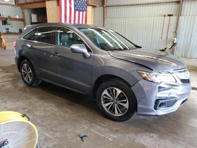 5J8TB4H72JL005069 - 2018 ACURA RDX ADVANCE GRAY photo 4