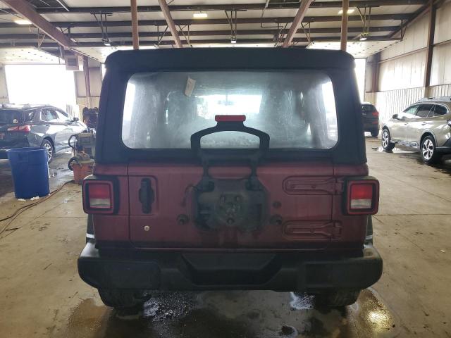 1C4HJXDG6MW721183 - 2021 JEEP WRANGLER U SPORT BURGUNDY photo 6