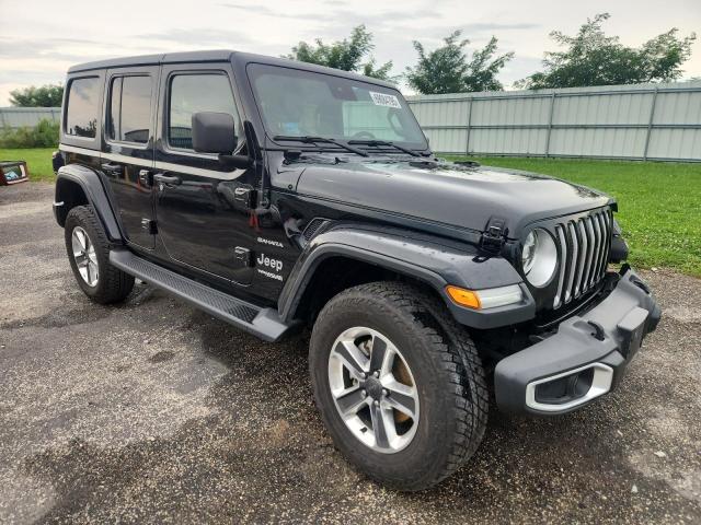 1C4HJXEG8LW351237 - 2020 JEEP WRANGLER U SAHARA BLACK photo 4