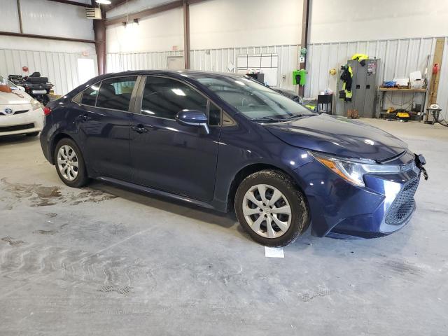 5YFEPRAE9LP058389 - 2020 TOYOTA COROLLA LE BLUE photo 4