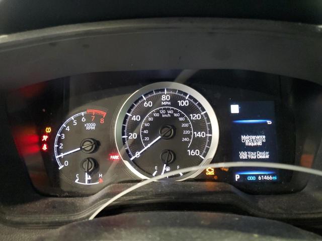 5YFEPRAE9LP058389 - 2020 TOYOTA COROLLA LE BLUE photo 9