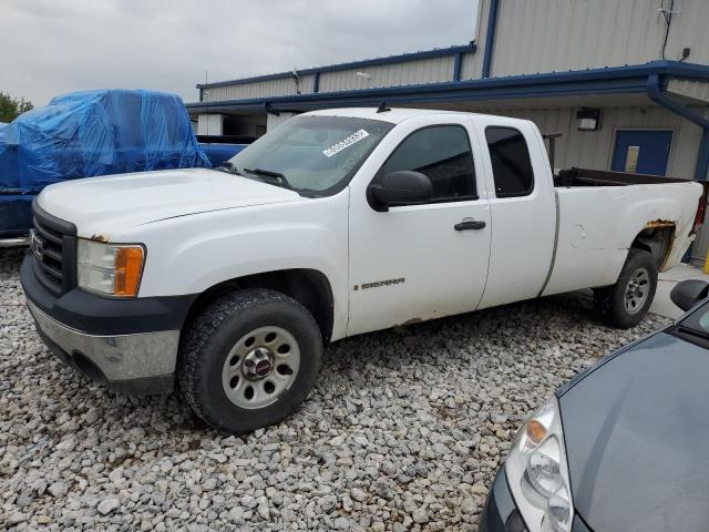 1GTEC190X9E156939 - 2009 GMC SIERRA C1500 WHITE photo 1