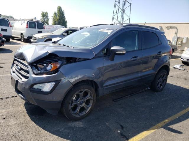 MAJ6P1CL8JC243451 - 2018 FORD ECOSPORT SES GRAY photo 1