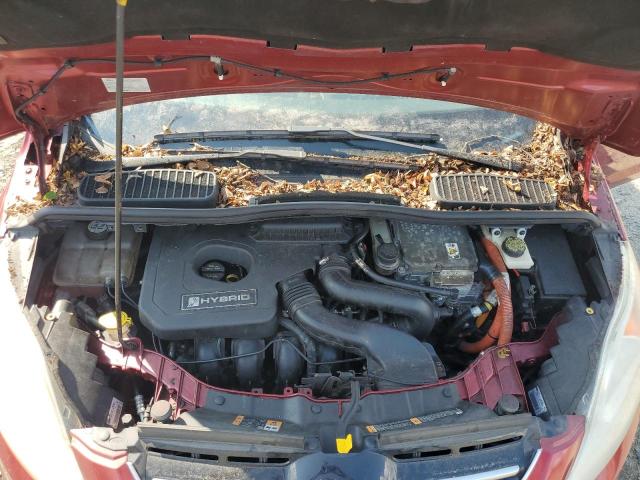 1FADP5AU8DL508836 - 2013 FORD C-MAX SE RED photo 12