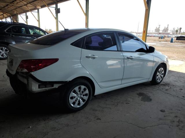 KMHCT4AE3GU965360 - 2016 HYUNDAI ACCENT SE თეთრი ფოტო 3