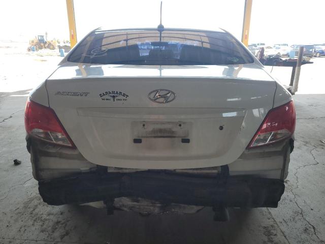 KMHCT4AE3GU965360 - 2016 HYUNDAI ACCENT SE თეთრი ფოტო 6