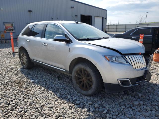 2LMDJ6JKXDBL24739 - 2013 LINCOLN MKX SILVER photo 4