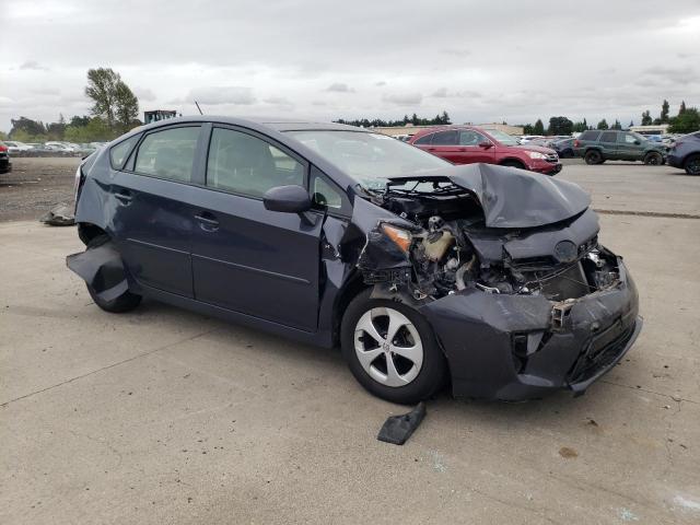 JTDKN3DU2D1636542 - 2013 TOYOTA PRIUS ლურჯი ფოტო 4