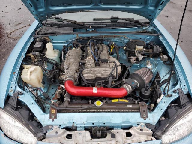 JM1NB353920229669 - 2002 MAZDA MX-5 MIATA BASE TURQUOISE photo 11