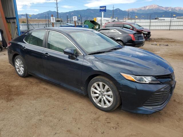 4T1B11HK4KU683460 - 2019 TOYOTA CAMRY L BLUE photo 4