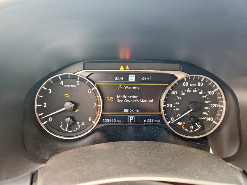 1N4BL4EV6KC169846 - 2019 NISSAN ALTIMA SL GRAY photo 9