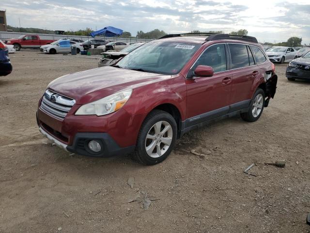 4S4BRBCC1D3227679 - 2013 SUBARU OUTBACK 2.5I PREMIUM BURGUNDY photo 1