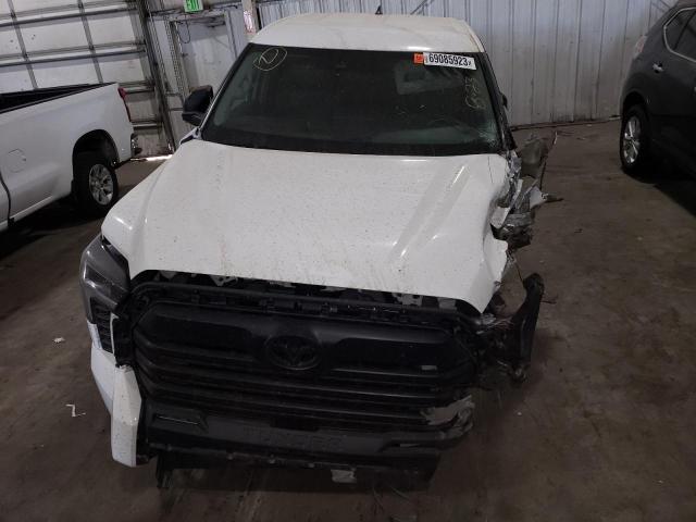 5TFLA5AA5NX018376 - 2022 TOYOTA TUNDRA DOUBLE CAB SR WHITE photo 5